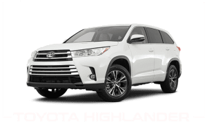 Toyota Higlander | SUV Rental in Houston Texas